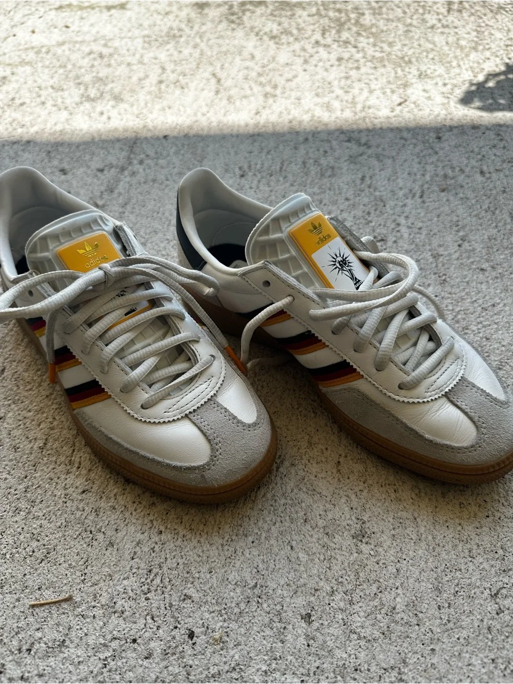 ADIDAS Men’s FIFA World Cup Handball Spezial Shoes German Flag Inspired